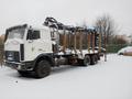 Сортиментовоз МАЗ 6303 А8-1328 с гидроманипулятором